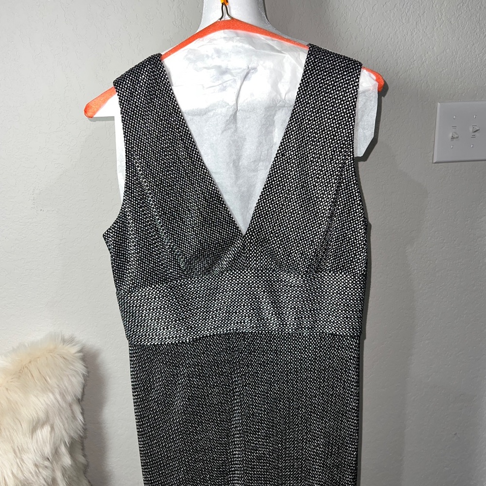 Adrianna Papell Chainmail Sleeveless Sheath Dress - Picture 4 of 10
